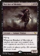Butcher of Malakir (118) — card price