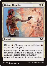 Orim's Thunder (78) — card price