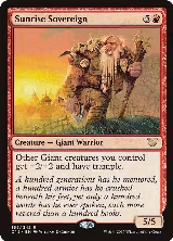 Sunrise Sovereign (166) — card price