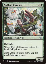 Wall of Blossoms (211) — card price