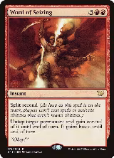 Word of Seizing (172) — card price