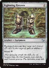 Lightning Greaves (257) — card price