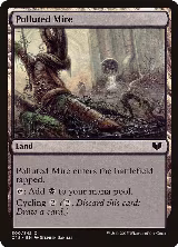 Polluted Mire (300), Commander 2015 — Magic card price