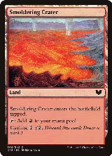Smoldering Crater (308), Commander 2015 — Magic card price
