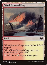Wind-Scarred Crag (321) — card price