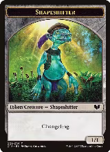 Shapeshifter // Shapeshifter Double-Sided Token (1 // 1) — card price