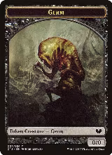 Germ // Zombie Double-Sided Token (7 // 8) — card price