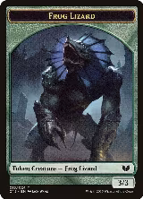 Frog Lizard // Germ Double-Sided Token (15 // 7) — card price