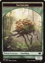 Saproling // Spider Double-Sided Token (16 // 18) — card price