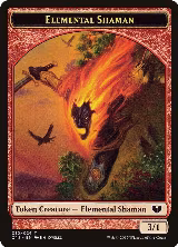 Elemental Shaman // Shapeshifter Double-Sided Token (10 // 1) — card price