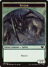 Spider // Wolf Double-Sided Token (18 // 19) — card price