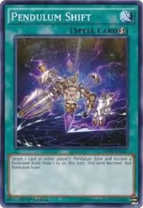 Pendulum Shift (SDMP-EN027) — card price