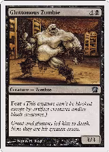 Gluttonous Zombie (136), 8th Edition — Magic card price