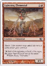 Lightning Elemental (201), 8th Edition — Magic card price
