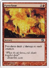 Pyroclasm (210), 8th Edition — Magic card price