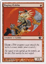 Raging Goblin (212), 8th Edition — Magic card price