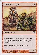 Sabretooth Tiger (217), 8th Edition — Magic card price