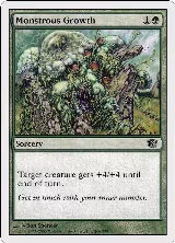 Monstrous Growth (266) — card price