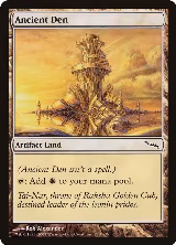 Ancient Den (278), Mirrodin — Magic card price