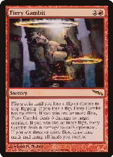 Fiery Gambit (90) — card price