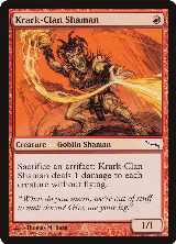 Krark-Clan Shaman (98), Mirrodin — Magic card price