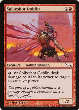 Spikeshot Goblin (108) — card price