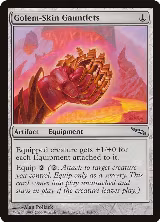 Golem-Skin Gauntlets (181) — card price