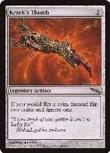 Krark's Thumb (190), Mirrodin — Magic card price