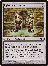 Lightning Greaves (199), Mirrodin — Magic card price