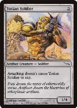 Yotian Soldier (277), Mirrodin — Magic card price