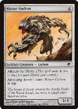 Razor Golem (137) — card price