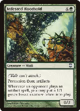 Infested Roothold (76) — card price