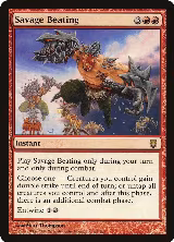 Savage Beating (67), Darksteel — Magic card price