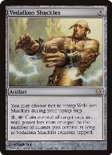 Vedalken Shackles (164), Fifth Dawn — Magic card price