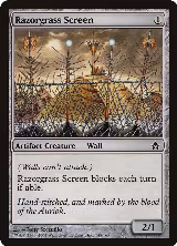 Razorgrass Screen (145) — card price