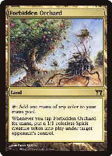 Forbidden Orchard (276), Champions of Kamigawa — Magic card price