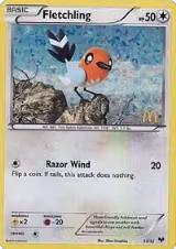 Fletchling - 11/12 (011/012) — card price