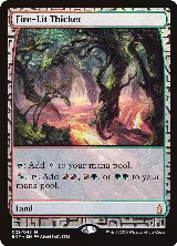 Fire-Lit Thicket (29) — card price