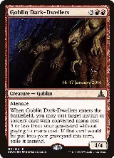 Goblin Dark-Dwellers (110), Prerelease Cards — Magic card price
