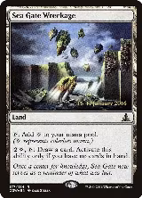 Sea Gate Wreckage (177), Prerelease Cards — Magic card price