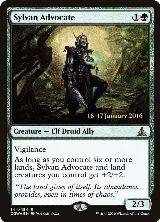 Sylvan Advocate (144), Prerelease Cards — Magic card price