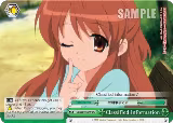 Classified Information (SY/W08-E049 CC) — card price