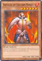 Thestalos the Firestorm Monarch (SR01-EN008) — card price