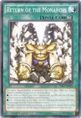 Return of the Monarchs (SR01-EN026), Structure Deck: Emperor of Darkness — Yu-Gi-Oh! card price