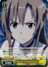 Asuna Enters the Underground Dungeon (SAO/S20-E105 TD) — card price