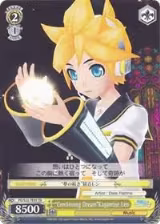 "Continuing Dream"Kagamine Len (TD) (PD/S22-TE05 TD), Hatsune Miku -Project DIVA- f — Weiß Schwarz card price