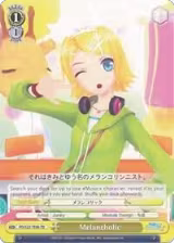Melancholic (TD) (PD/S22-TE06 TD), Hatsune Miku -Project DIVA- f — Weiß Schwarz card price