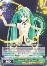 Hatsune Miku"Pansy" (TD) (PD/S22-TE08 TD), Hatsune Miku -Project DIVA- f — Weiß Schwarz card price