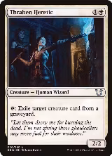 Thraben Heretic (20), Duel Decks: Blessed vs. Cursed — Magic card price