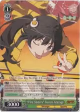 "Fire Sisters" Karen Araragi (NM/S24-E021 RR) — card price